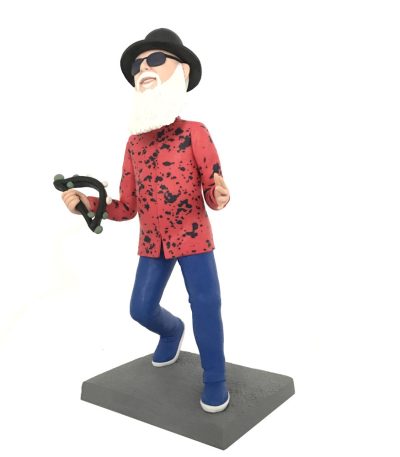 Cool Grandpa with White Beard Bobblehead