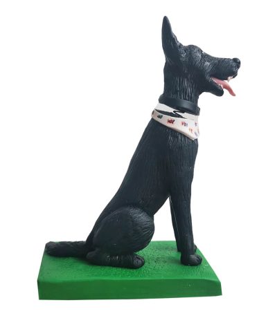 Custom Black Dog Bobbleheads