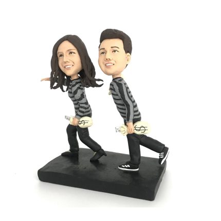 Funny Partners in Crime Customzied Bobblehead