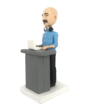 Custom Bobbleheads with Podium