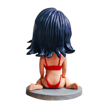 Custom Gilr in Red Bikini Bobblehead