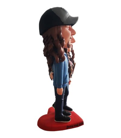 Matching Hair Couple Custom Bobbleheads