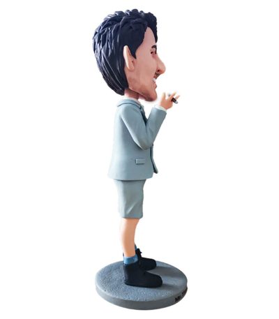 Custom Confident Smoking Man Bobblehead
