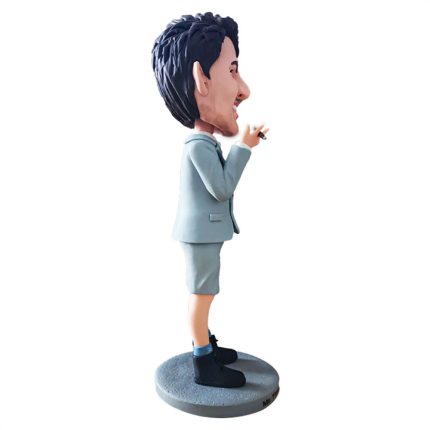 Custom Confident Smoking Man Bobblehead