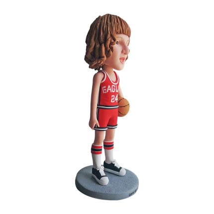 Custom Eagles’ girl Basketball Bobblehead