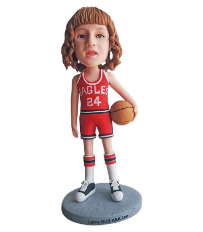 Custom Eagles’ girl Basketball Bobblehead