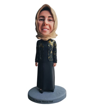 Custom Muslim Woman Bobbleheads