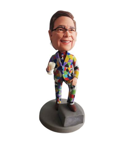 Rich Man in Spectacles Bobblehead
