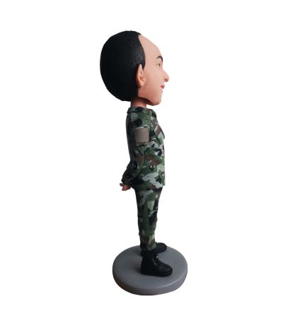 Man In Military Uniform Customized Bobblehead