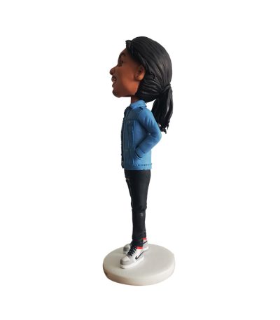 Black Fashionable Man Bobble Head