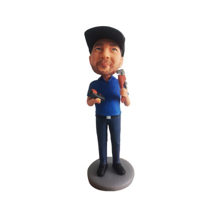 Customized Plumber Bobblehead