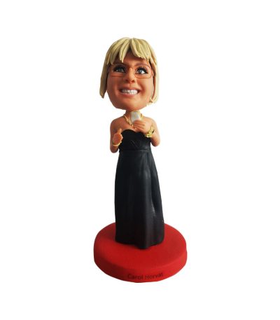 Girl in Plunging Dress Bobblehead